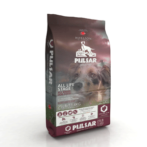 Pulsar Grain Free 27.5/15 Turkey Dog Food 25lb Horizon, pulsar, gf, grain free, dog food, turkey